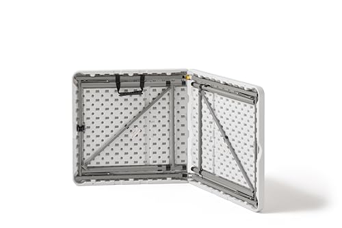Miniatura 4 de KG KITGARDEN - Mesa Plegable Portátil Multifuncional, 122x60x58/74/90cm, Blanco