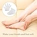 200PCS Paraffin Wax Liners for Feet and Hand, Plastic Paraffin Foot Covers and Hand Covers Disposable Paraffins Wax Bath Liners with Fixing Sticker Larger and Thicker for Hands & Feet Thermal