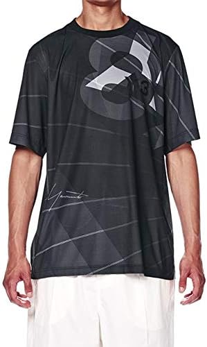 Amazon ワイスリー フットボールシャツ メッシュtシャツ Dy72 Dy7221 Ec9348 半袖tシャツ メンズ S Black Dy72 Tシャツ カットソー 通販