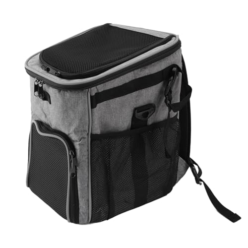 Mochila para Transportar Animais de Estimação, Cesta Espaçosa para Bicicletas para Cães, Versátil pa