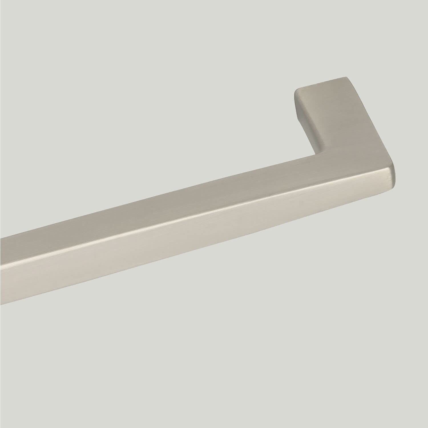 OBF Grimme Ellef 72266818 Furniture Handle (Barell), Width 172 mm, Cupboard Handle, ZN Stainless Steel Effect, Matte, Silver - Image 2
