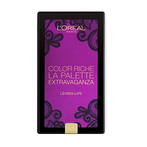 L'OREAL - Rouge à lèvres - COLOR RICHE LA PALETTE - EXTRAVAGANZA (BL), Blue - Image 2