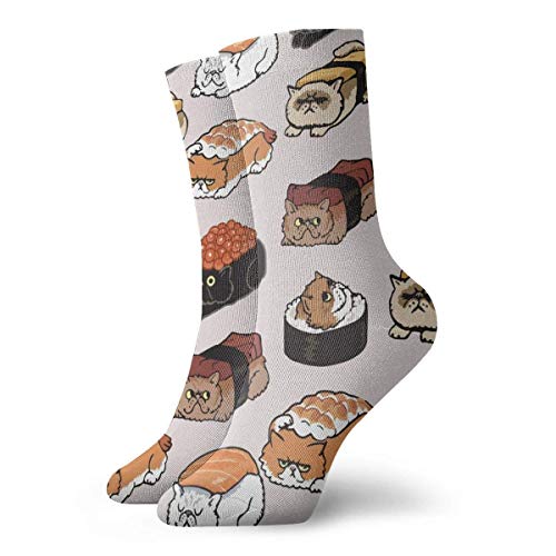 Preisvergleich Produktbild lkjhg478 Glühbirne Sushikleid Socken Lustige Socken Verrückte Socken Freizeitsocken für Mädchen Jungen 30 cm