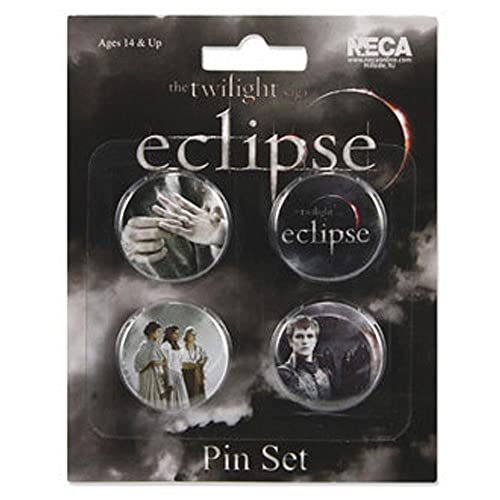 Pack 4 badges Twilight Hésitation Mix pour personnaliser votre sac à dos