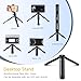 1/4 Mini Tripod, C01 Pro Tabletop Desktop Stand Compact Tripod with 1/4