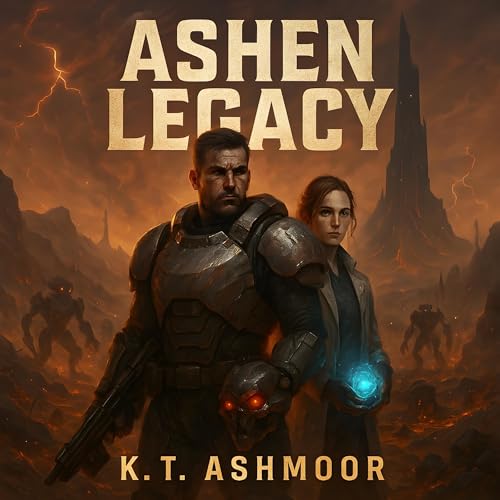 Ashen Legacy Audiolibro Por K. T. Ashmoor arte de portada