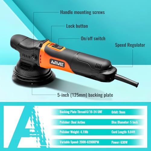 AUTIWOZ 5-Inch 630W DA Polisher