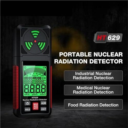 Medidor Geiger HT629 para Radiación Nuclear miniatura 5
