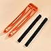 12 Pieces Hair Perm Rods U-shaped Professional Perming Insulation Clip Set Hair Perming Barber Perm Hair Pad Curly Accessory