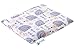 Almohada de hueso de cereza grande Cojín Térmico 500g Rectangular 20x25cm eco natural 100% algodón Medi Partners terapia de calor + frío terapia de masaje (Erizos)