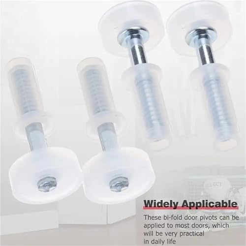 Bifold Door Hardware 40PC Bi-Fold Door Top Guide Door Hardware Set Door Repair Set Bi-Fold Door Top Guide Wheel Elastic Shafts miniatura 3