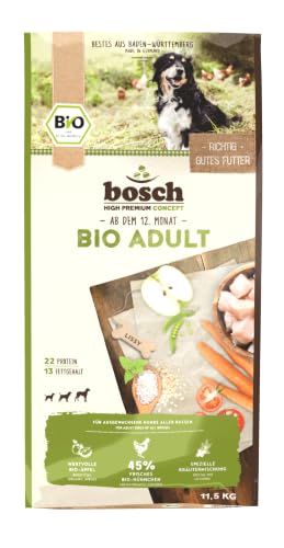Bosch HPC Bio Adult Hühnchen & Apfel | DE-ÖKO-00711,5 kg
