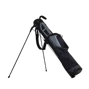 ゴルフ練習用キャディバッグ ブラック j-grows_118gcc06