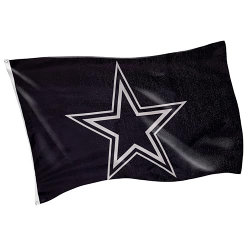 Team Sports America NFL Dallas Cowboys 3 x 5 Outdoor Durable Flag with Grommets | Heavy Duty Flag & Banner for Outdoor Garden Patio | Indoor Wall Decor | Works with Flag Poles for House
