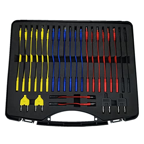 Kinsaninc Automotive Circuit Test Leads Kit 90 Pieces With Carrying Case,Multi-Function Electric Tester Diagnostic Tool Wire Connectors Set #TOP3