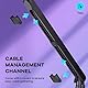 CAHAYA Mikrofonarm Boom Arm Professionelle: Low Profile Verstellbarer Mikrofonarm mit Verlängerungsstange, Unter-Bildschirm-Design für Streaming & Recording, Tragkraft bis 2,5 kg Mikrofon Schwenkarm