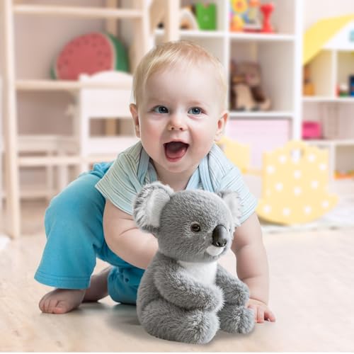Koaly – Emotional Healing On Demand, Weicher Koala Plüschtier Spielzeug, The Koaly – Emotionale Heilung Auf Abruf, Ultra-Soft Koala Plush, Niedlich Koa-la Bär Plüschtier, Cozy Snuggles for All Ages