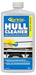 STAR BRITE Instant Hull Cleaner - Easily Remove Stains, Scum Lines & Grime for Boat Hulls, Fiberglass, Plastic & Painted Surfaces - Wipe On, Rinse Off Formula