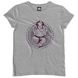 TEETOWN - T Shirt Femme - Yoga Ganesh - Bouddha Prana Philosophie Inde Méditation Energie Divinité