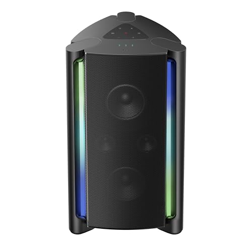 TCL TP200K Portable Bluetooth Party Speaker with 5 RGB Dynamic Light Shows, 12 Hr Battery, and IPX4 Splash-Proof Rating - image 1
