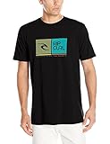 Aplique bordado frontal Treask Men\'s Ripawatu Classic T-Shirt, 1Black, XX-Large