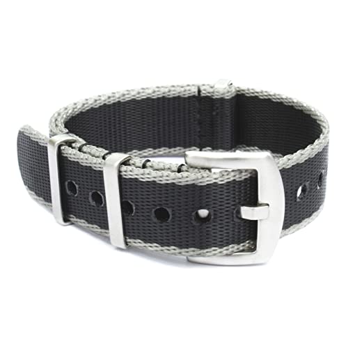 Image of WAMD Seat Belt NATO Watch Straps /Bands - 18mm,20mm,22mm and 24mm Nylon Watch Straps for Watches - Multicolour Options