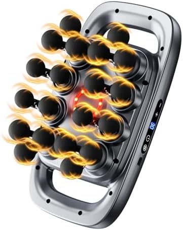 Pistola de Massaggio Muscolare Profesional de 20 Cabezales con Lu...