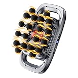 Pistola de Massaggio Muscolare Profesional de 20 Cabezales con Luz Roja - Pistola Masajeadora 1800mAh con Pantalla LED, 30 Velocidades Ajustables y 3 Modos para Cuello, Brazos, Pantorrillas