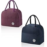 Matériaux de Haute Qualité: La couche extérieure de sac repas est fabriquée en tissu cationique 300d résistant aux déchirures et durable, la couche intérieure en feuille d'aluminium est imperméable et résistante à l'huile, ce qui la rend facile à nettoyer et à entretenir, même après une utilisation quotidienne