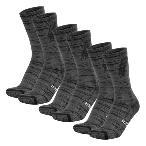Image of Merino.tech Merino Wool Socks for Women And Men - Merino Wool Hiking Socks Crew Style