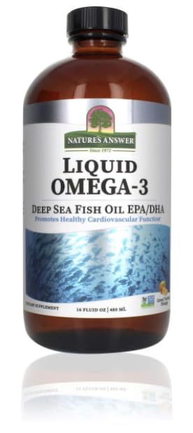 Oméga liquide 3, orange savoureuse, 480 ml