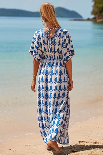 CHERRY CAT Beach Dress Swim Cover Up Summer Dress Swimwear Cover Ups4