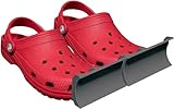 2 Pack Snow Plow for Crocs Charm Accessories for Crocs,Shoe Attachments,Snow Plow Attachment Snowplow Charm,Funny Accessories for Shoe (Black)
