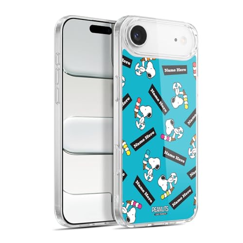 Coque Peanuts iPhone 17 Air personnalisable en gel compatible MagSafe