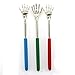 3 Pieces Skull Palm Telescopic Back Scratcher Hand Massager backslap with Rubber Handles(Random Color) (3 PCS)