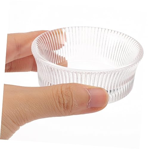 Plato de cristal para acrílico de uñas multiuso miniatura 5
