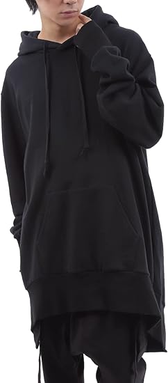 Amazon Co Jp アズスーパーソニック パーカー ロング丈 裾 ラウンド メンズ ブラック F 服 ファッション小物 Amazon Co Jp アズスーパーソニック パーカー ロング丈 裾 ラウンド メンズ ブラック F 服 ファッション小物