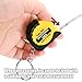 Cididu 50 Pack Mini Tape Measure Keychains, 3 Ft Small Tape Measure Inch Metric Scale, Measuring Tape Retractable with Stable Slide Lock, Pocket Soft Tape Measure for Party Favors Birthday Daily Use