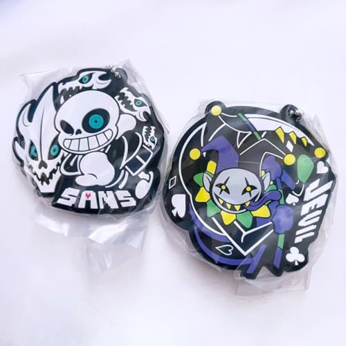 UNDERTALE DELTARUNE カプセル マスコット サンズ ジェビル 2点セット