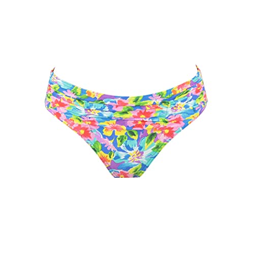 Culotte drapée Maddalena bleu Janine Robin pour vos vacances au soleil - 5