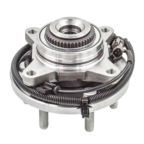 Image of Detroit Axle - RWD 2 Front Wheel Bearing and Hub Assembly for 2015 2016 2017 Ford F-150 with ABS 6 Lugs 2WD