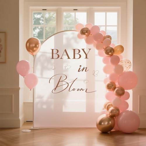 Baby in Bloom Baby Shower Stickers decorativos miniatura 3