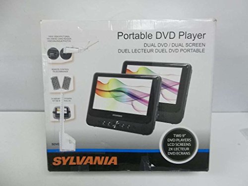 Exclusive Sylvania 9-Inch Dual Screen Portable DVD Player with USB/SD Card Reader Exclusive Sylvania 9-Inch Dual Screen Portable DVD Player with USB/SD Card Reader