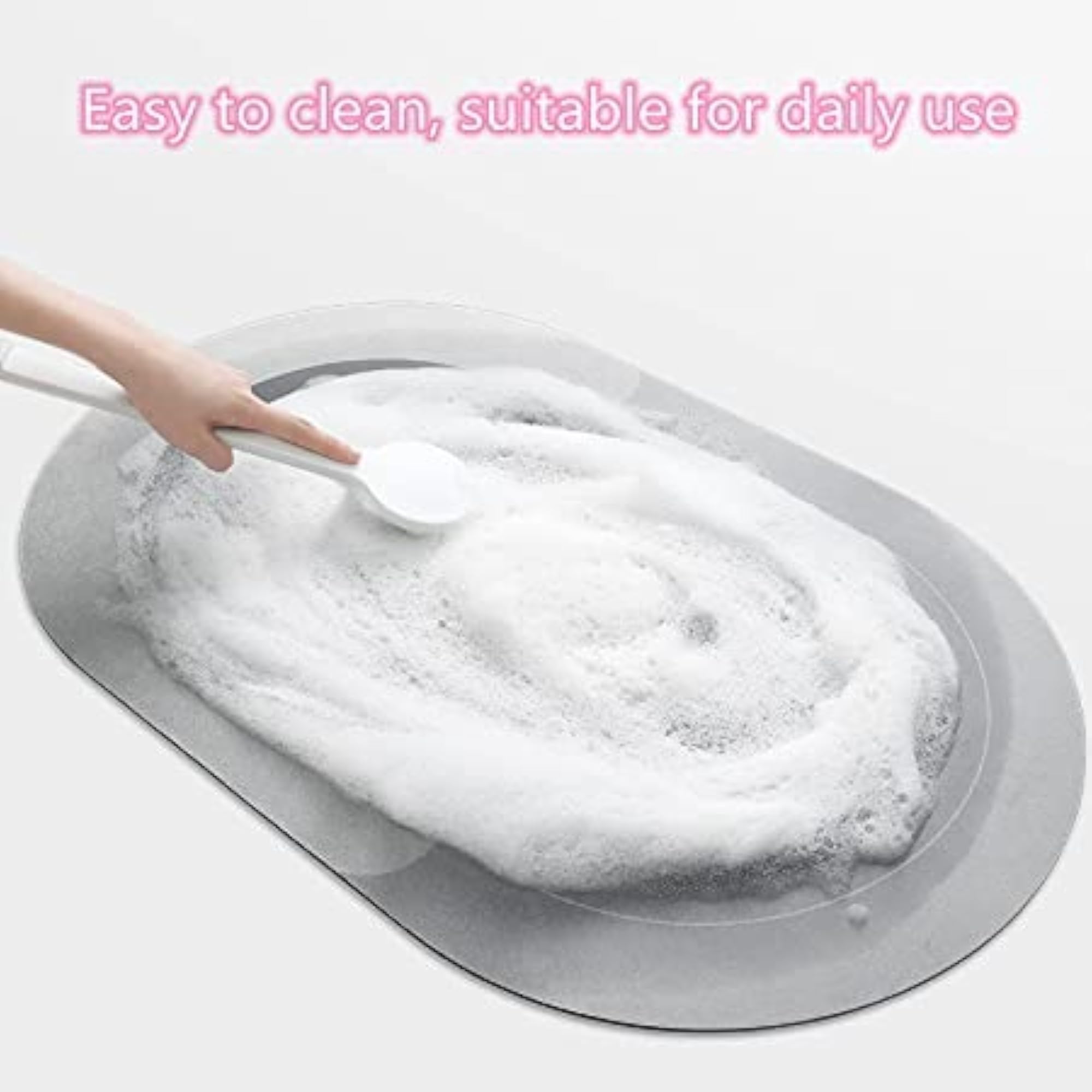 Absorbent Quick Drying Floor Mat, Memory Foam Bath Mat