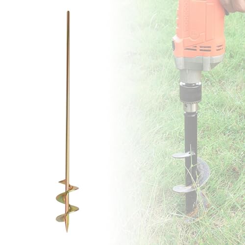 Image of Auger Bit for Planting Garden Ground Spiral Drill Auger Spiral Bit | Home & Garden | Tools | Power Tools | Drill Bits