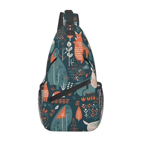 Mochila tipo bandolera pequeña para senderismo unisex miniatura 2