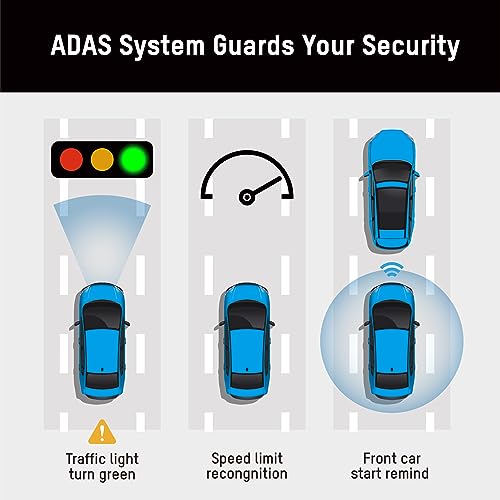 Image of Hikvision Car Dash Camera with GPS | Full HD 2K 1600p Resolution | ADAS | Wi-Fi | Mic & Speaker | Night Vision | G-Sensor | Emergency Recording | Upto 256GB SD Card Supported |AE DC5013 F6 Pro(Black)