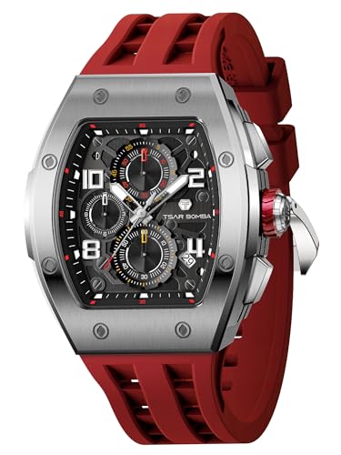 Image of TSAR BOMBA Mens Watch for Men Waterproof Men's Wrist Watches Gift for Men