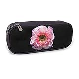 ペンケース カーネーション 筆箱 文房具 筆入れ PUレザー 大容量 収納 物入れ 軽量 防水 通学 多機能 化粧ポーチ 学生用 子供 女の子 男の子 [並行輸入品]