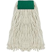 LOLA Cotton String Wet Floor Mop w/Scuff Remover Replacement Refill Pad, Absorbs up to 3X its Weight in Water, Durable & Super Absorbent